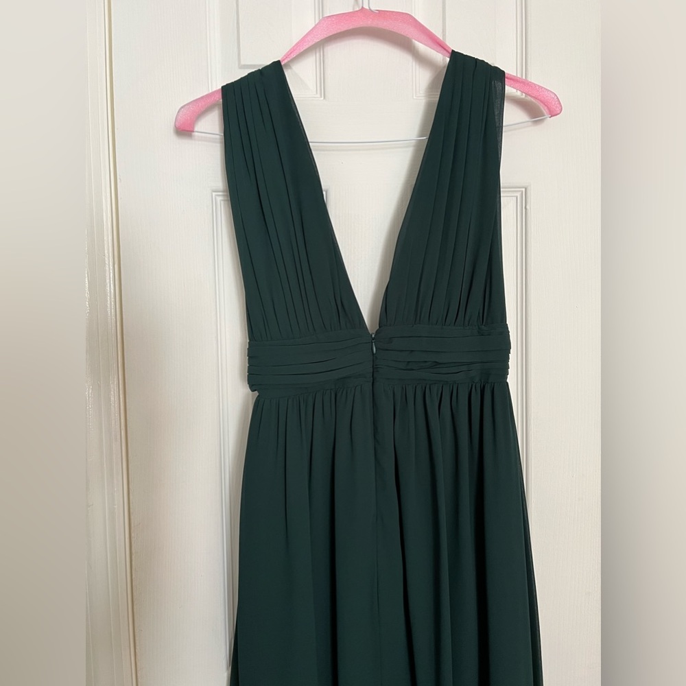 Lulu’s Heavenly Hues Forest Green Maxi Dress - Picture 6 of 6